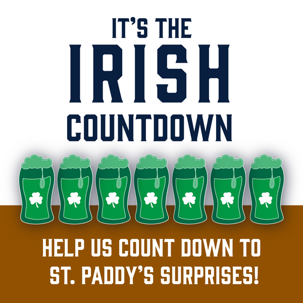 The Irish Countdown has begun!